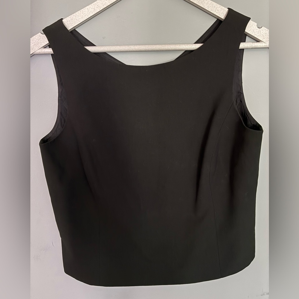 Ann Taylor Classic Black Tank Top